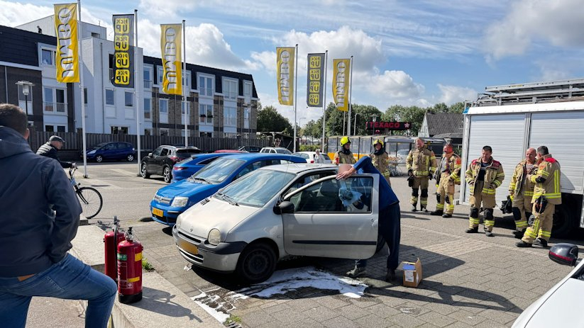 Het incident vond plaats nabij de Jumbo-supermarkt.