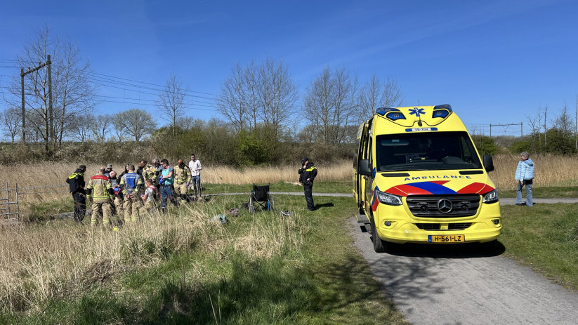 Verschillende hulpdiensten kwamen ter plekke.