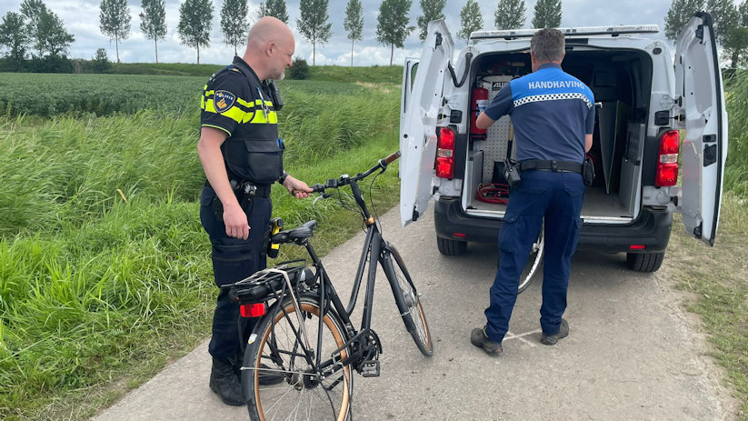 Het ongeluk gebeurde op de Westeweg bij 's-Heer Hendrikskinderen.