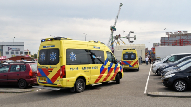 Persoon gewond op kermis in Goes