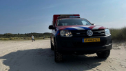 Fietser wordt onwel op strand Burgh-Haamstede