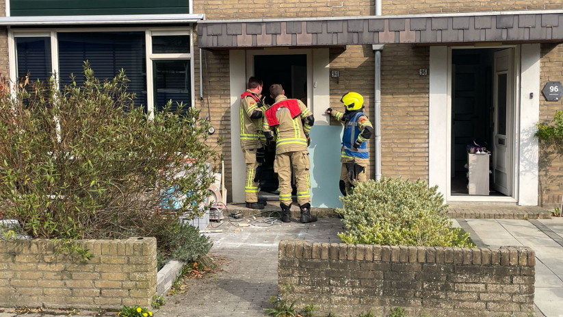De lekkage ontstond bij werkzaamheden in een meterkast.