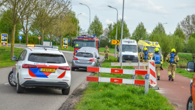 Brandweer ingezet na aanrijding in Tholen
