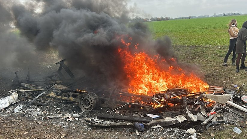 Toen de brandweer arriveerde, was er al geen redden meer aan.