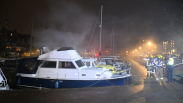 Weer boot in brand in jachthaven Middelburg