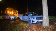 Auto raakt van de weg bij Kinderdijk Axel