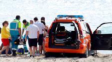 Man uit zee gered in Vlissingen