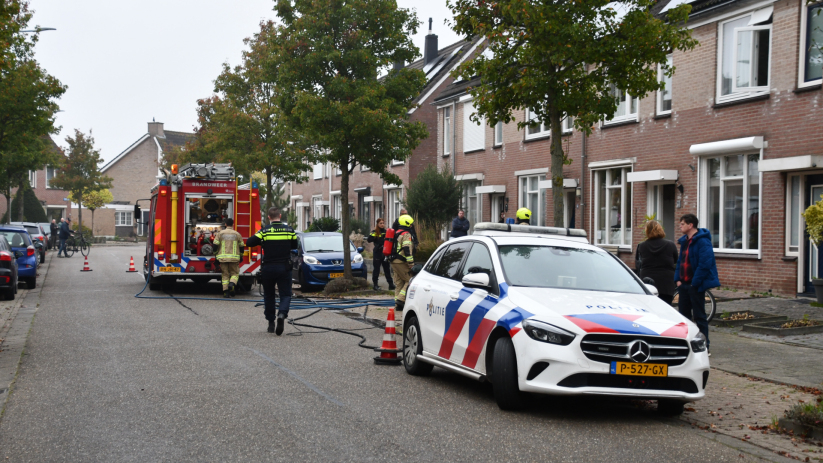 De brand was snel onder controle.