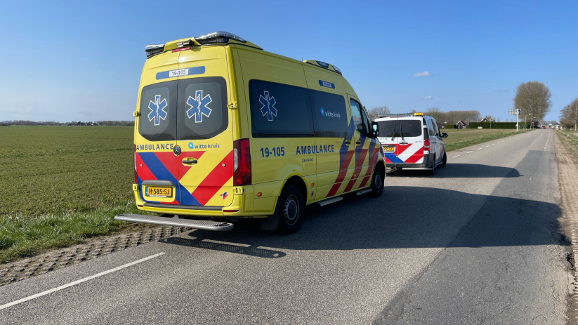 De politie en ambulancedienst kwamen ter plekke.