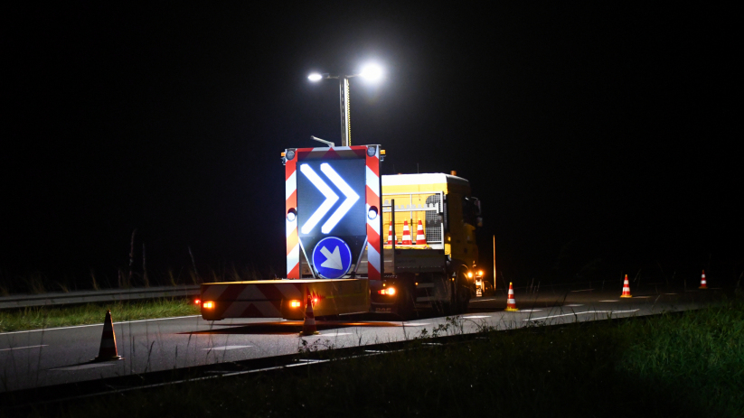 De snelweg is mogelijk tot 06.00 uur dicht.