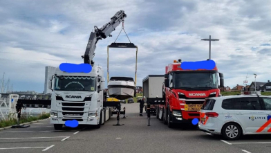 Boot in beslag genomen bij Terneuzen