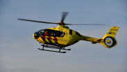 Traumahelikopter landt bij medisch noodgeval Ossenisse