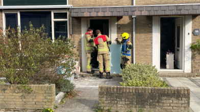 Gaslekkage bij werkzaamheden aan meterkast in Goes