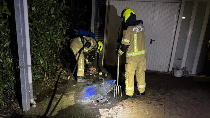 De brandweer heeft de brand geblust.