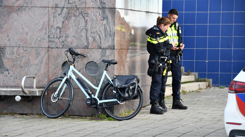 De gewonde hoefde niet mee naar het  ziekenhuis.