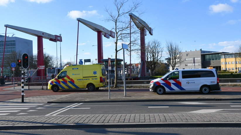 Het ongeluk gebeurde op het fietspad langs de Kanaalweg.