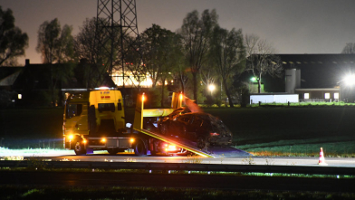 Auto's getakeld na aanrijding op A58 bij Waarde