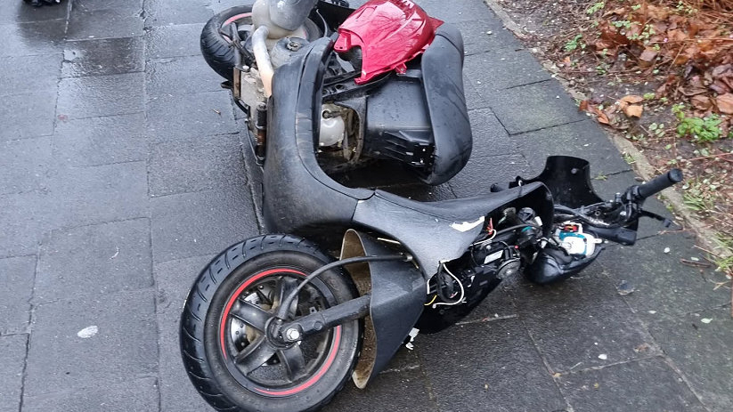 Moped Rider (17) Arrested After Wild Chase in East Souburg