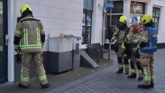 Brandje tussen muur en elektrokast Vlissingen