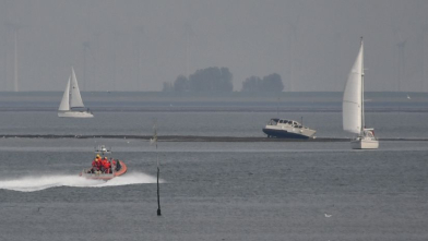 Bootjes in problemen op Oosterschelde