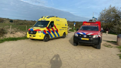 Persoon gewond na val van paard bij Renesse