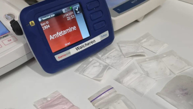 Amfetamine aangetroffen in gevonden tasje in Middelburg