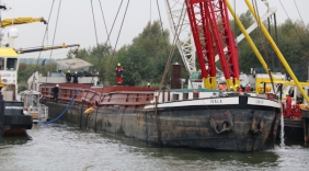 Berging gezonken schip gestart