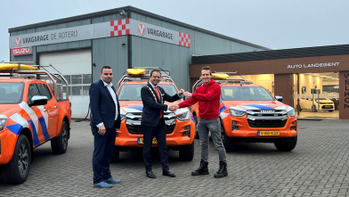 Nieuwe auto's voor reddingsbrigade Westerschouwen