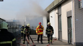 Grote brand in wietkwekerij Goes