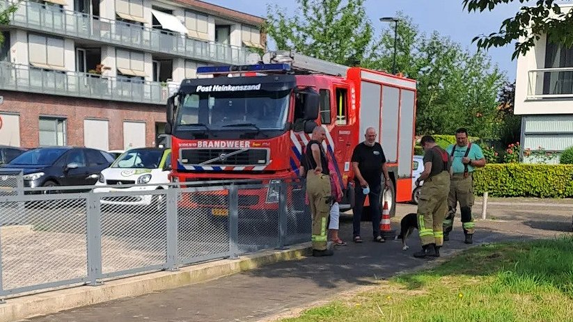 Vanochtend ging de brandweer af op een melding in Heinkenszand.