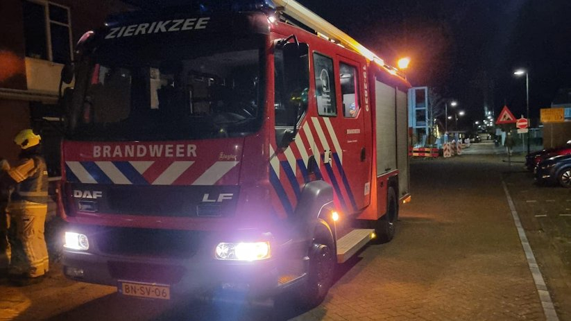 Metingen door de brandweer leverden niets op.