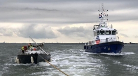 Zeiljacht in problemen op Westerschelde