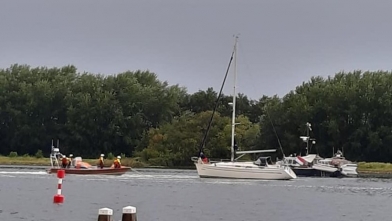 Watersporters in problemen door noodweer