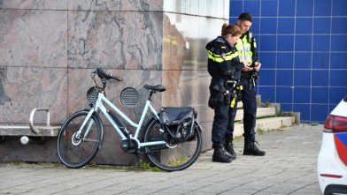 Fietser ten val op Boulevard Vlissingen