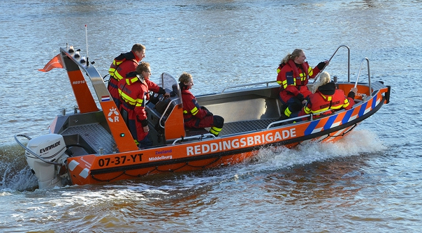 Nieuwe boot voor reddingsbrigade