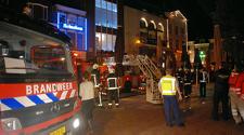 Cafes ontruimd na brand Middelburg