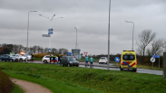 Vrouw onderzocht na kop-staartbotsing N288 Vlissingen