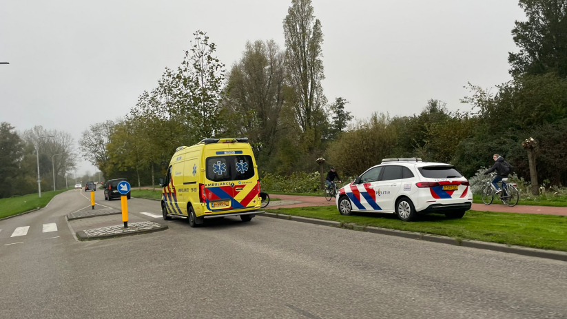 De man is medisch onderzocht maar hoefde niet naar het ziekenhuis.