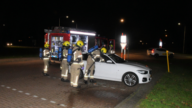 Vuurwerk beschadigt geparkeerde auto Vlissingen