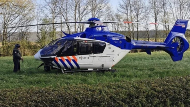 Politiehelikopter ingezet voor noodsituatie Serooskerke (W)