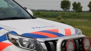 Auto in sloot Oostkapelseweg Serooskerke (W)