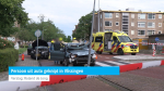 Persoon uit auto geknipt na ongeluk Vlissingen