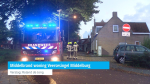 Middelbrand woning Veersesingel Middelburg