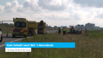 Auto belandt naast N62 's-Heerenhoek