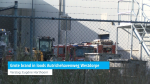 Grote brand in loods Autrichehavenweg Westdorpe