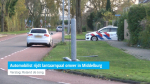 Automobilist rijdt lantaarnpaal omver in Middelburg