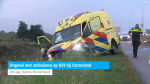 Ongeval met ambulance op N59 bij Oosterland