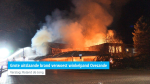 Grote uitslaande brand verwoest winkelpand Ovezande