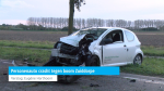 Personenauto crasht tegen boom Zuiddorpe