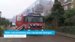 Flinke rookontwikkeling door schuurbrand Vlissingen